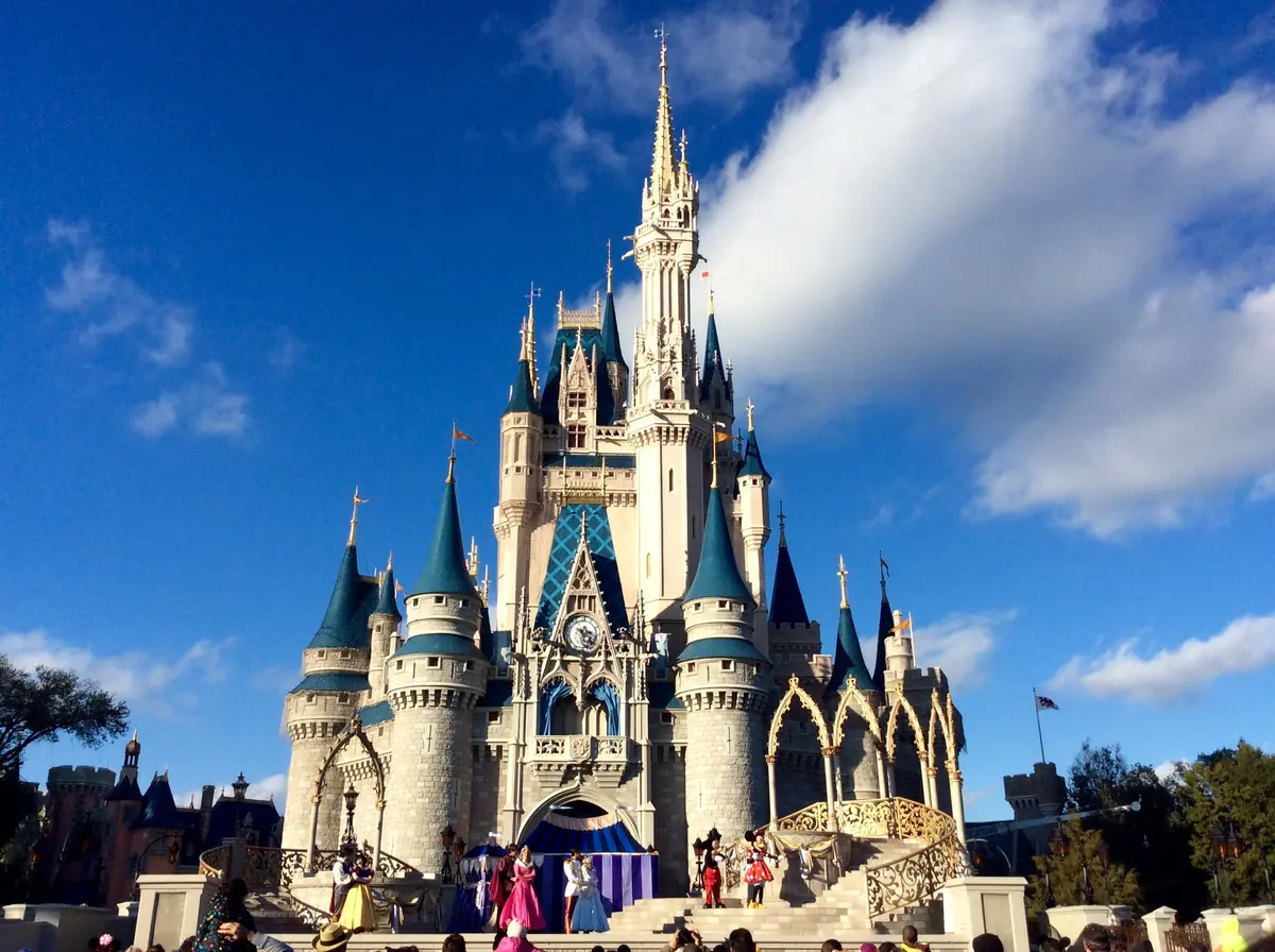 Cinderella Castle, vollständige Ansicht von 2016
